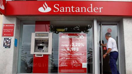 29 de las 47 oficinas del Santander podrían verse afectadas por el ajuste