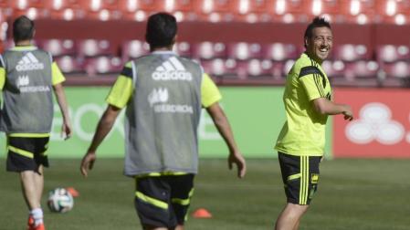 Cazorla: "España es tan favorita que nos tiene ganas todo el mundo"