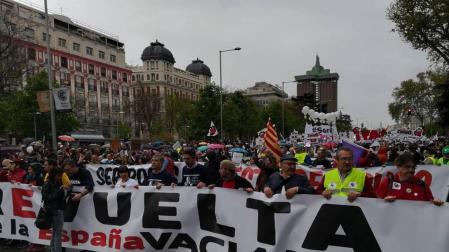 'La España vaciada' llena Madrid para pedir medidas contra la despoblación rural