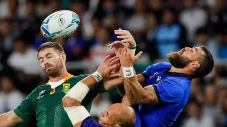 Sudáfrica sentencia el grupo B con un severo correctivo a Italia