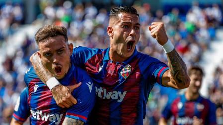 El Levante deja tocado al Leganés y a Pellegrino