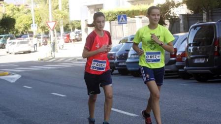 Más de medio millar de corredores han tomado parte en una de las actividades estrella del Día del barrio pamplonés.