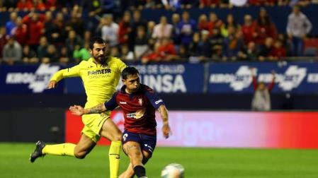 Imágenes del partido disputado este sábado en El Sadar.