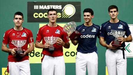 Jokin Altuna y José Javier Zabaleta se han proclamado campeones del III Masters Codere contra Irribarria y Rezusta
