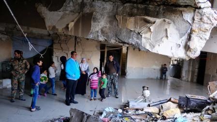 George Sabe: "El embargo de Occidente nos impide reconstruir Siria”