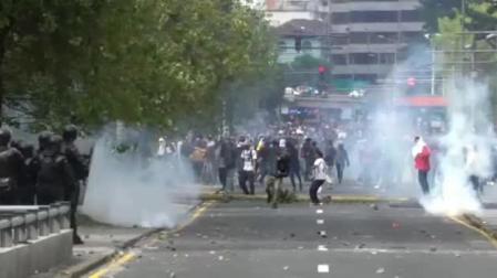 Se recrudecen las protestas contra los recortes económicos en Ecuador