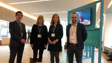 Ana Ollo destaca en Bruselas el trabajo de Navarra en movilidad sostenible