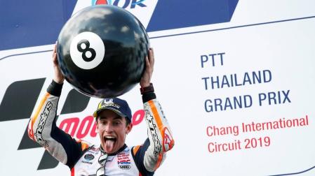 Márquez: "Ver mi nombre junto a leyendas del deporte me pone la piel de gallina"