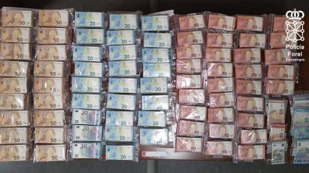 La Policía Foral imputa un delito contra la salud a un camionero
