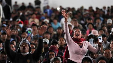 Cinco muertos en las protestas en Ecuador