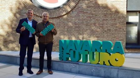Todas las fotos de la presentación de la feria 'Navarra con futuro', que tendrá lugar el próximo 12 de noviembre en Baluarte