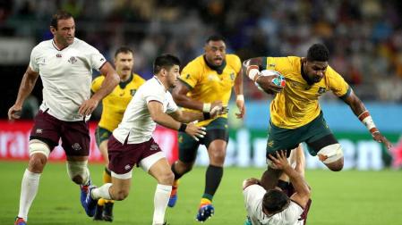 Áspero triunfo de Australia para recuperar el liderato del grupo