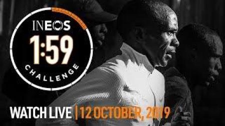 El keniano Eliud Kipchoge baja de las dos horas en el maratón