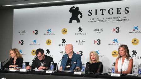 El jurado del Festival de Cine Fantástico de Sitges lee el palmarés de esta edición