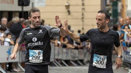 Aristu y Beregaña se imponen en la IV Zubiri-Pamplona