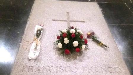 Sepultura de Franco en el Valle de los Caídos.