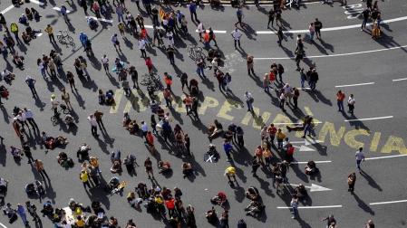 Cataluña se blinda con 3.000 antidisturbios para recibir la sentencia del 'procés'