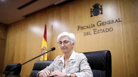 La Fiscal General del Estado, María José Segarra, comparece tras la sentencia del 'procés'.