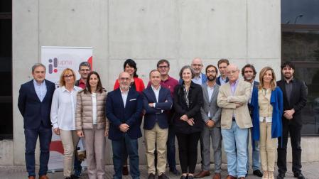 Cigudosa reconoce el trabajo de los institutos de investigación de la UPNA