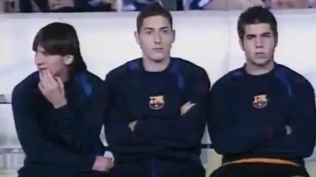 Rubén Martínez, testigo de excepción del debut de Messi