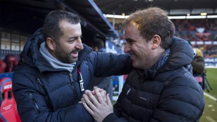 Las 'flores' de Diego Martínez a Braulio Vázquez y Jagoba Arrasate