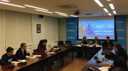 El Gobierno foral presenta las medidas adoptadas ante el escenario del Brexit
