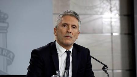 Marlaska dice que aplicarán el Código Penal con contundencia en Barcelona