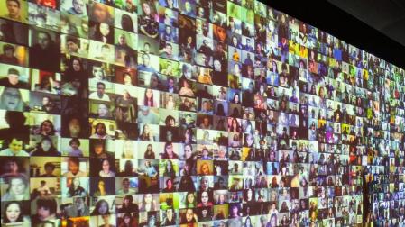 Exposición sobre Big Data en el CCCB de Barcelona en 2015.