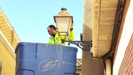 Carcastillo se prepara para iluminarse con tecnología led
