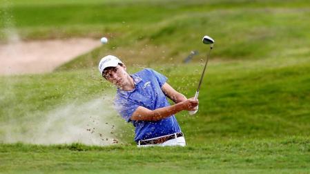 Carlota Ciganda, durante la penúltima jornada del Mediterranean Open.