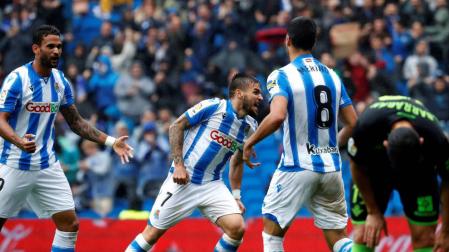 La Real Sociedad vence al Betis con una exhibición ofensiva
