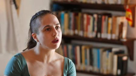La escritora Cristina Morales, premio Nacional de Literatura en la modalidad de Narrativa