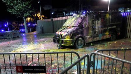 Segunda noche sin incidentes graves en las calles de Barcelona