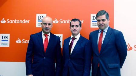 Un centenar de directivos y empresarios asistieron al acto organizado por la entidad financiera y Diario de Navarra.