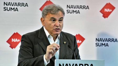 Pedro González, parlamentario de Navarra Suma.