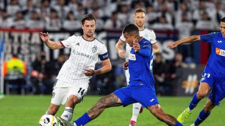 Resbalón del Getafe en la Liga Europa