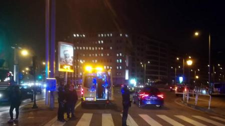 Herido un joven de 27 años atropellado por una moto en la avenida del Ejército