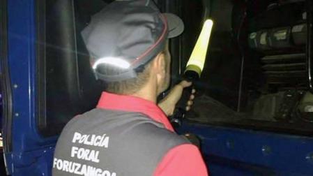 Interceptado por segunda vez este mes un camionero drogado y sin permiso