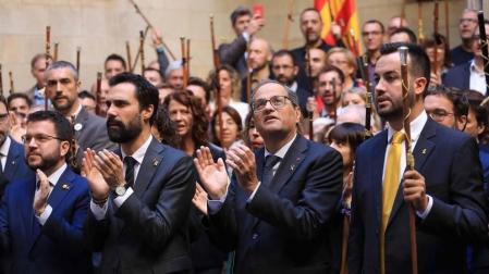Torra: "El derecho a la autodeterminación ya no tiene camino de retorno"