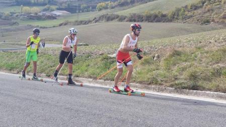 Salsamendi y Etxeberria rubrican un 'doblete' en las pruebas de Etxarri Aranatz y Juslapeña