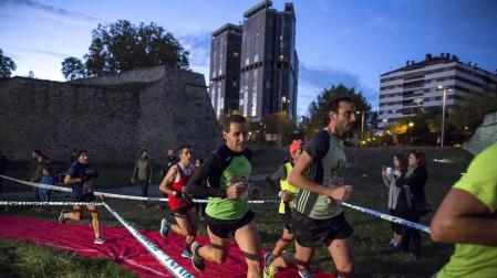 Todas las imágenes de la Carrera de las Murallas, celebrada en Pamplona este sábado, 3 de noviembre