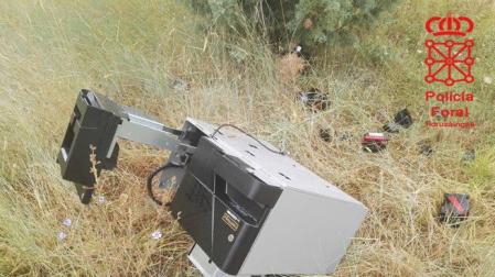 Desmantelado un grupo criminal dedicado a robar máquinas de autocobro en Pamplona