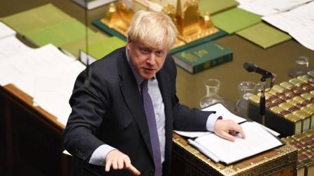 El primer ministro británico, Boris Johnson