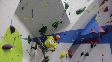 El Nacional de Escalada arrancó su competición