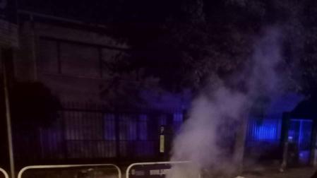 Los fuegos se han producido en la calle Monasterio de Alloz de San Juan, en la calle Guelbenzu de La Milagrosa y en la calle Río Alzania, de Azpilagaña