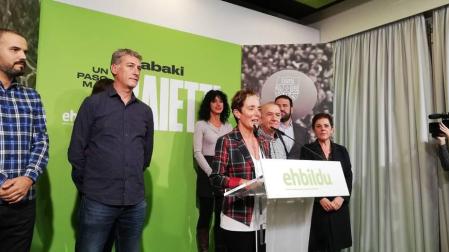 Pozueta (EH Bildu) asegura que tiene "opciones reales" de conseguir un escaño