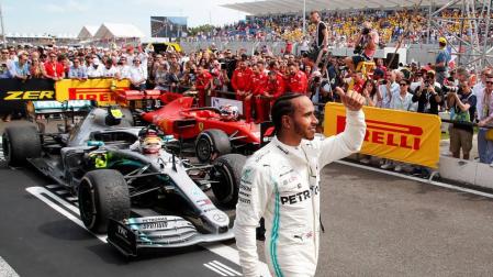 Lewis Hamilton no da opción a sus rivales en el GP de Francia