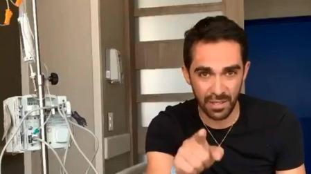 Contador, ingresado en un hospital de Colombia por una intoxicación alimentaria