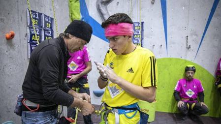 Fotos de la disputa del Campeonato de España de Paraescalada celebrado en Rocópolis