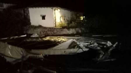 Los bomberos atienden una decena de incidencias en Navarra por el viento